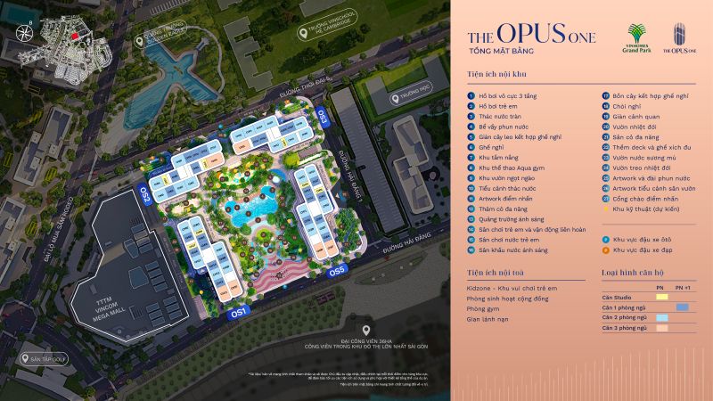 Thiết kế The Opus One có gì nổi bật? Dấu ấn kiến trúc căn hộ hạng sang ra sao?