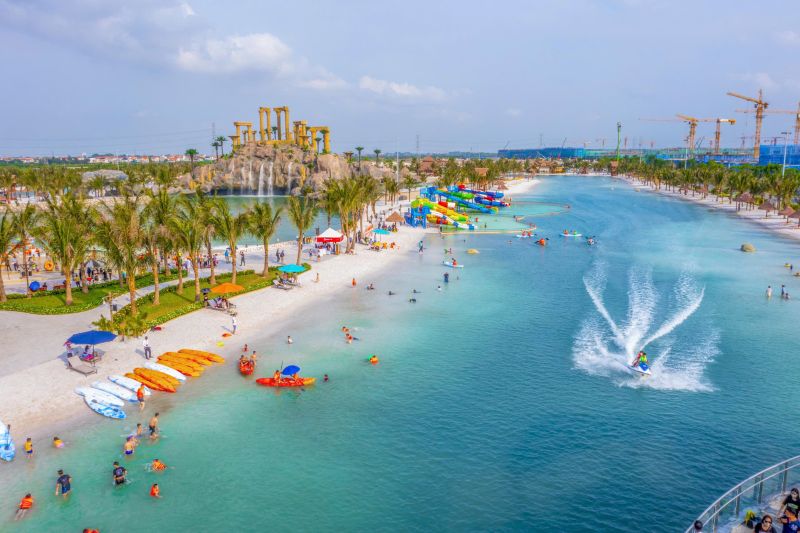 Công viên nước hybrid đầu tiên Đông Nam Á đã xuất hiện tại Cần Giờ