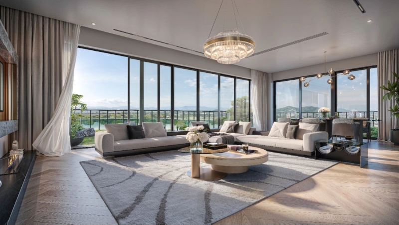 Thiết kế căn hộ Swanlake mang hơi thở Biophilic Design – mở rộng ánh sáng, gió và không gian xanh trong từng chi tiết.