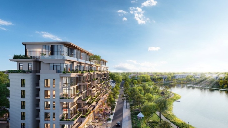 Vị trí Swanlake Residences nằm giữa hồ Thiên Nga và sông Lam – tâm điểm kết nối của đại đô thị sinh thái Eco Central Park.