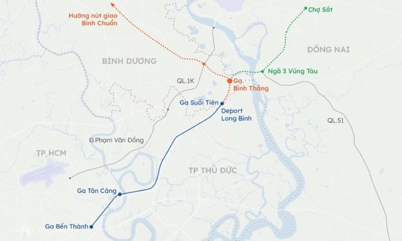 THÔNG TIN QUY HOẠCH METRO BÌNH DƯƠNG [TUYẾN ĐƯỜNG + TIẾN ĐỘ MỚI NHẤT 2026