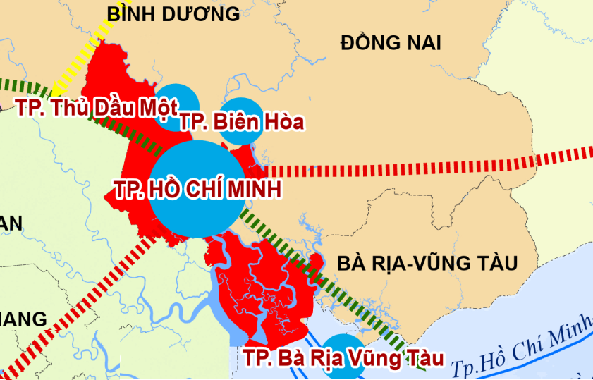 Quy hoạch TP.HCM sau sáp nhập: Cập nhật quy hoạch chung TP.HCM điều chỉnh đến năm 2030