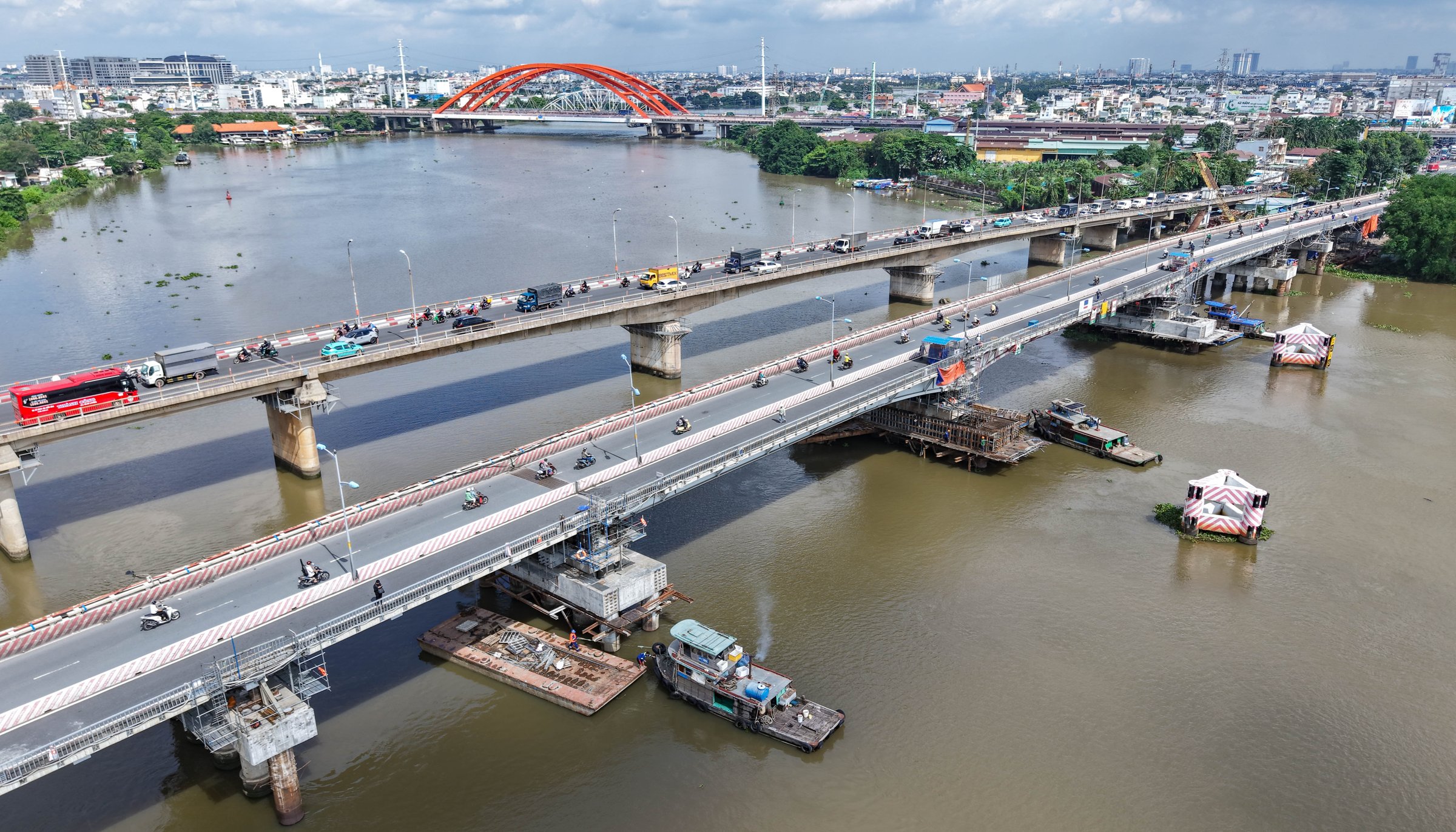 Cầu Bình Triệu 1: xe đi chiều nào, cầu 2 và cầu 3 ra sao? Tiến độ Quốc lộ 13 2026