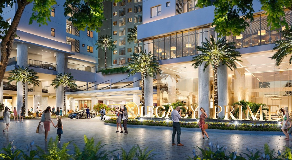 sảnh block legacy prime dự án legacy central