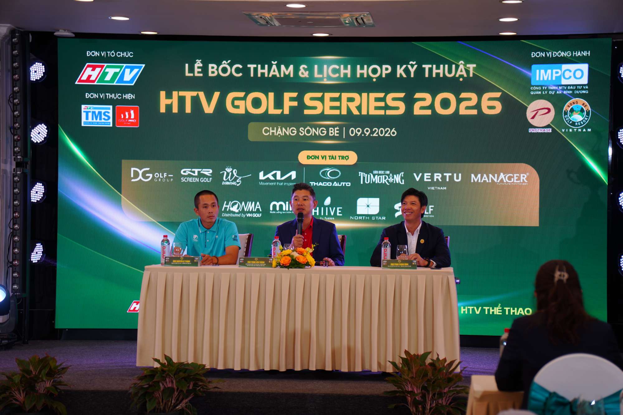 lễ bốc thăm htv golf series 2026 chặng sông bé