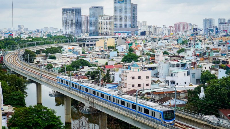 Metro Thủ Dầu Một – TP.HCM: vị trí 24 ga từ C0 đến C23 theo phương án tuyến UBND TP.HCM vừa chấp thuận